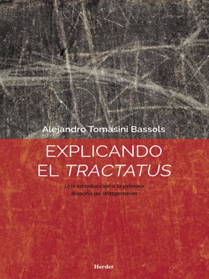cover image of Explicando el Tractatus